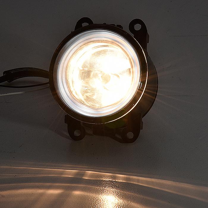 スズキ JB23 ジムニー ホワイト LED ファイバー イカリング 付き スズキ JB23 ジムニー ホワイト LED ファイバー イカリング 付き