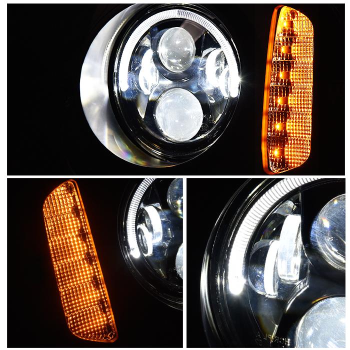 JB23 ジムニー LED リング 付き LED ウィンカー フルメッキ ダブル