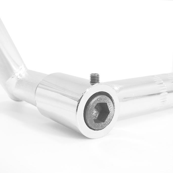 バイク 汎用 可変式 コンドル ハンドル 幅 650mm 22.2φ メッキ バイク 汎用 可変式 コンドル ハンドル 幅 650mm 22.2φ メッキ