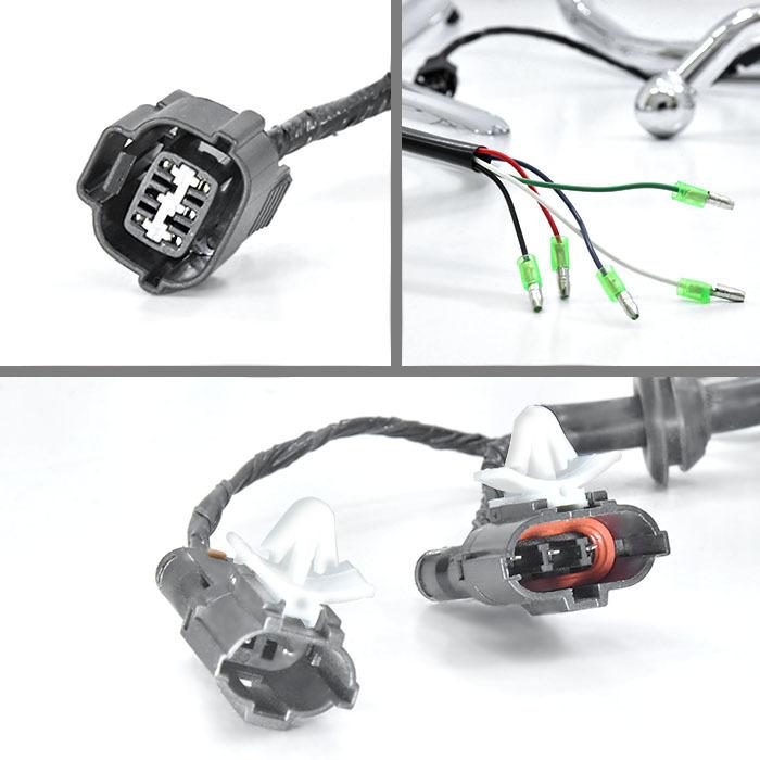 三菱 ふそう 4トン ベストワン ファイター 電動 熱線 配線付き メッキ
