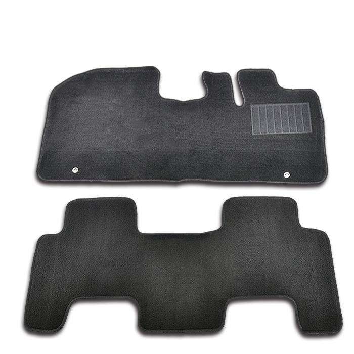 スズキ MK21S パレット パレットSW フロア マット ブラック 黒 2点 