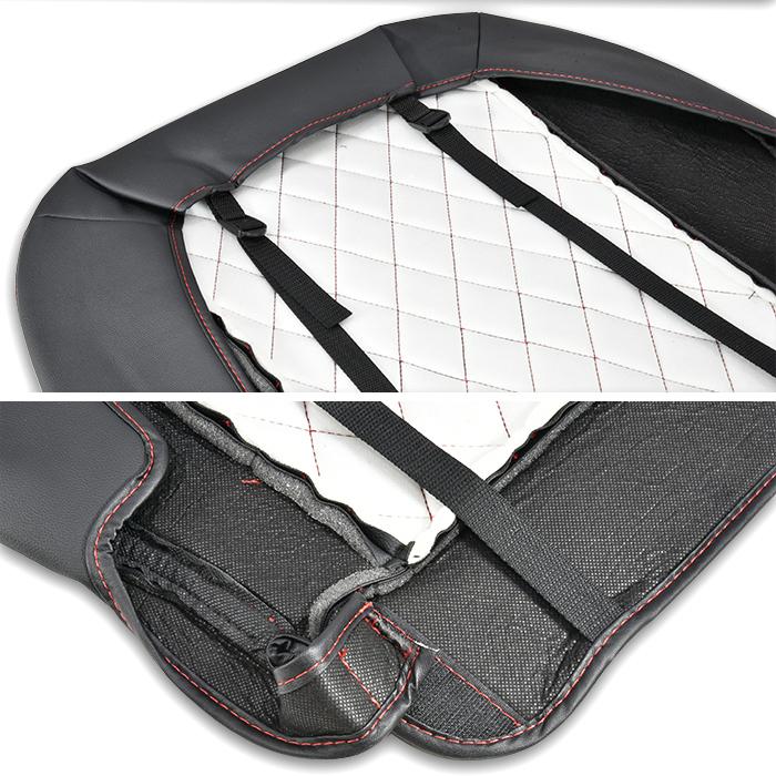 ハイゼット トラック ジャンボ シートカバー ダイヤカット ステッチ