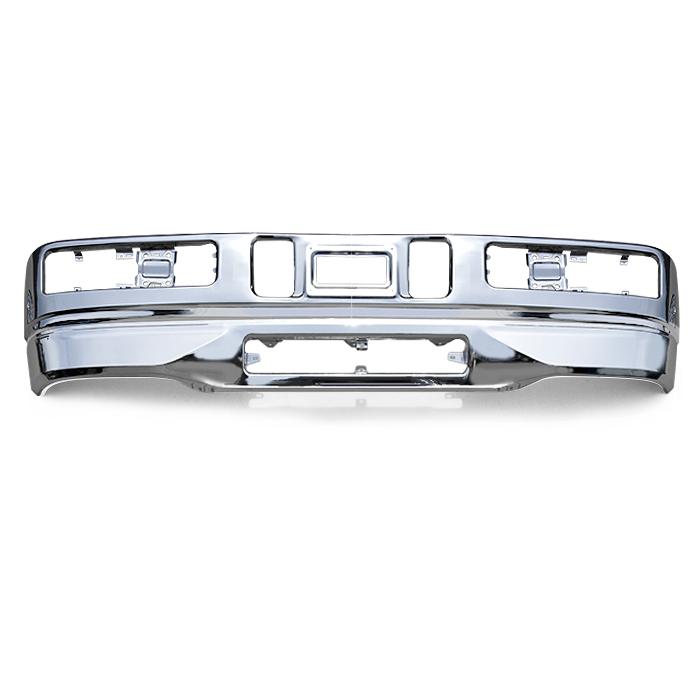 スーパーグレート メッキ フロント バンパー & リップ スカート セット