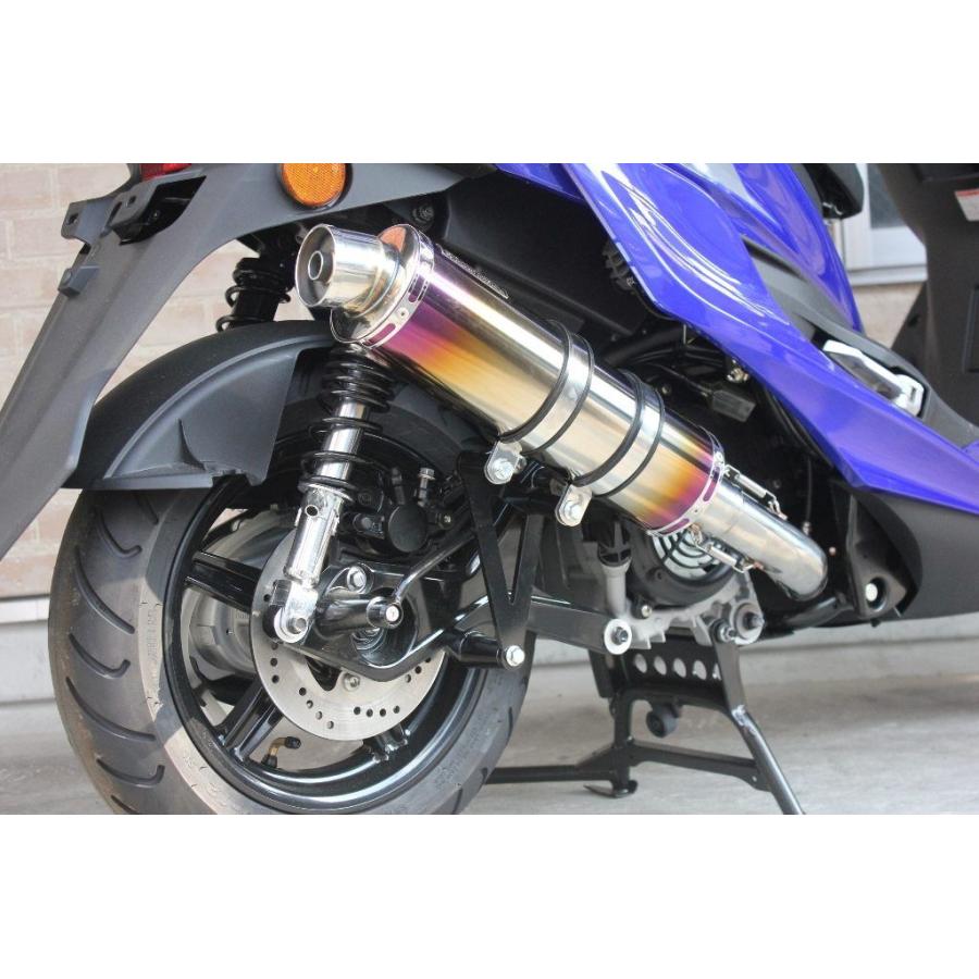 シグナス シグナスX125 5型 SED8J フルエキチタンマフラー 日本製 made