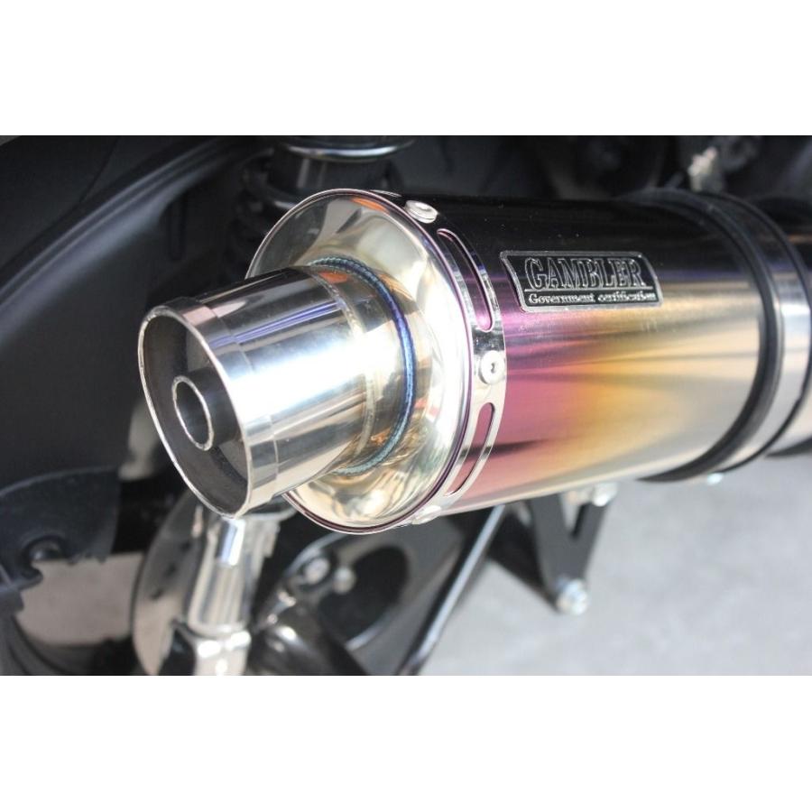 シグナス シグナスX125 5型 SED8J フルエキチタンマフラー 日本製 made