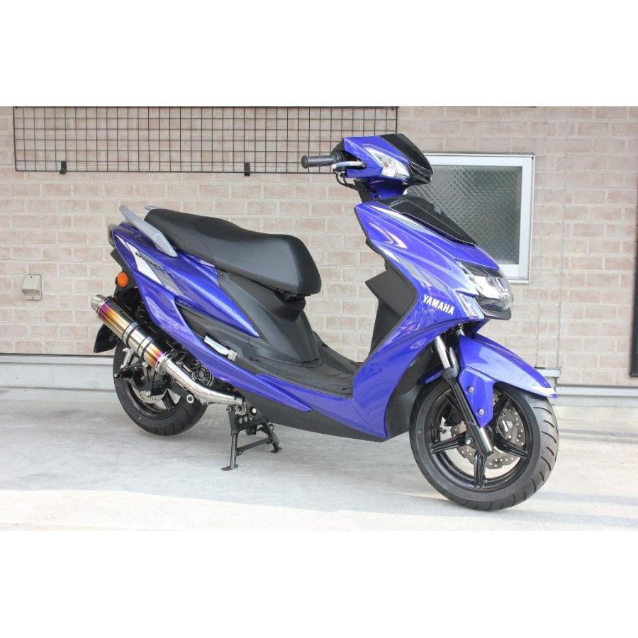 シグナス シグナスX125 5型 SED8J フルエキチタンマフラー 日本製 made
