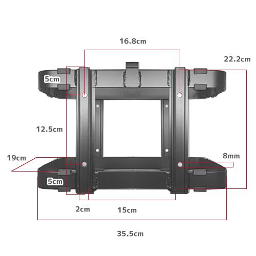 Smittybilt 正規品 ガスカンホルダー ガソリン缶/ガス缶｜autoproz-usa｜08