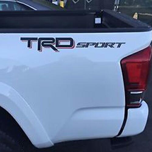 TRD USトヨタ 純正品 TOYOTA タコマ ”TRD SPORT” デカール/ステッカー