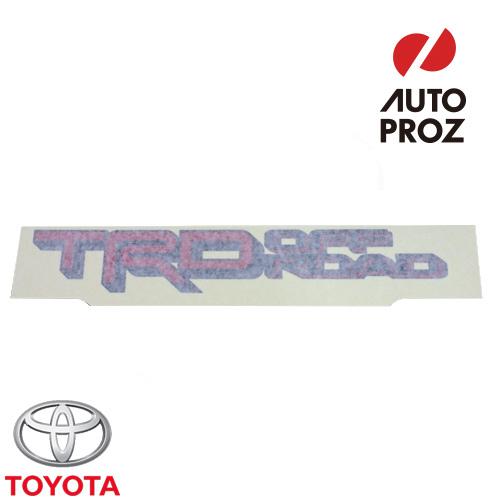 USトヨタ 純正品 TOYOTA タンドラ 全年式適合 TRDオフロード レッド 
