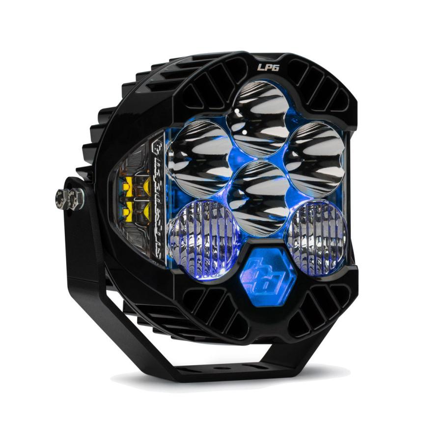 バハデザイン LP6 Pro LED ライト クリアー LP6 Pro 補助ライト クリア バックライト ブルー LEDライト