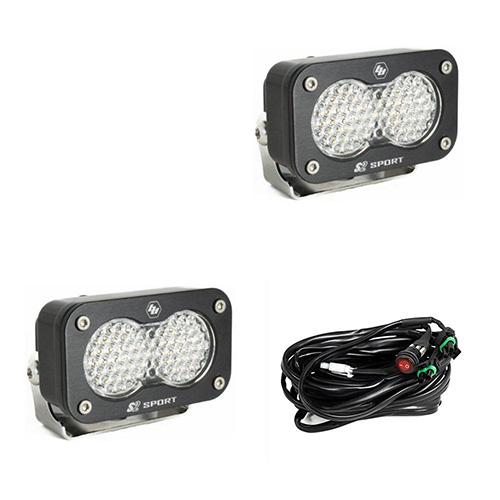BajaDesigns 正規品 S2 Sportシリーズ LED シーン ライト 2個