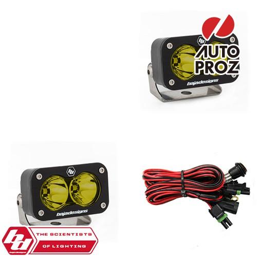 BajaDesigns 正規品 S2 Sportシリーズ LED スポットライト アンバー 2