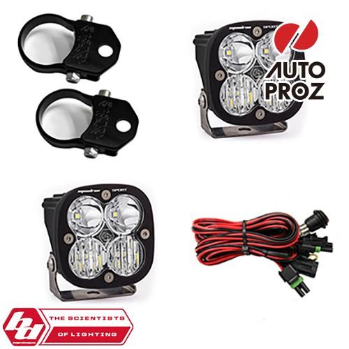BajaDesigns 正規品 UTV用 Squadron Sportシリーズ LED ドライビングコンボライト 2個 1.75インチバーティカルマウント付
