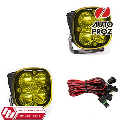 BajaDesigns 正規品 Squadron Sportシリーズ LED シーンライト アンバー 2個