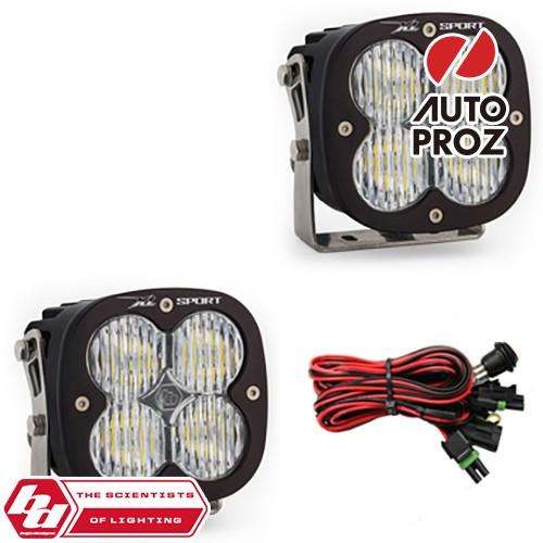 BajaDesigns 置き目品 XL Sport続きもの LED ワイドコーナリングライト 2個 ライト、レンズ-自動車