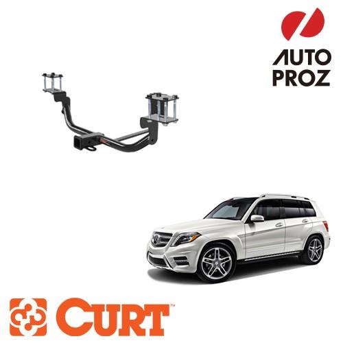 CURT 正規品 ベンツ GLK350 X204型 2008-2015年 ヒッチメンバー 2インチ角 メーカー保証付 【レビューでヒッチピンプレゼント】