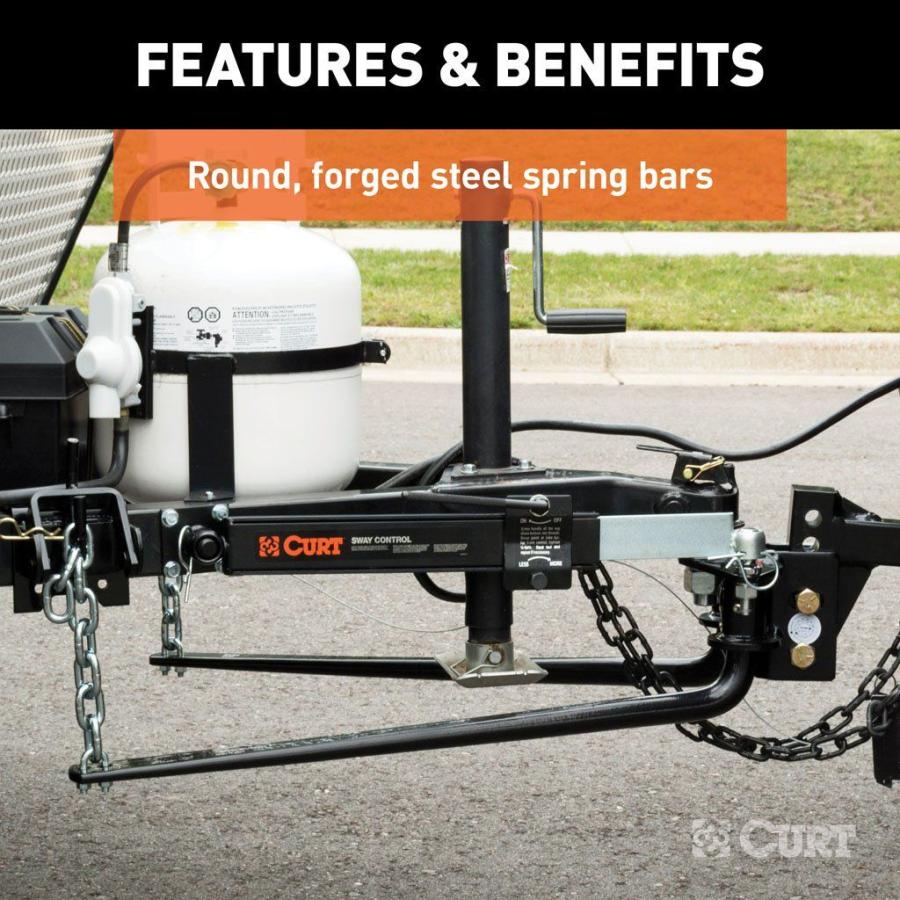 CURT 正規品 Round Bar Weight Distribution Hitch ラウンドバーウェイトディストリビューションヒッチ