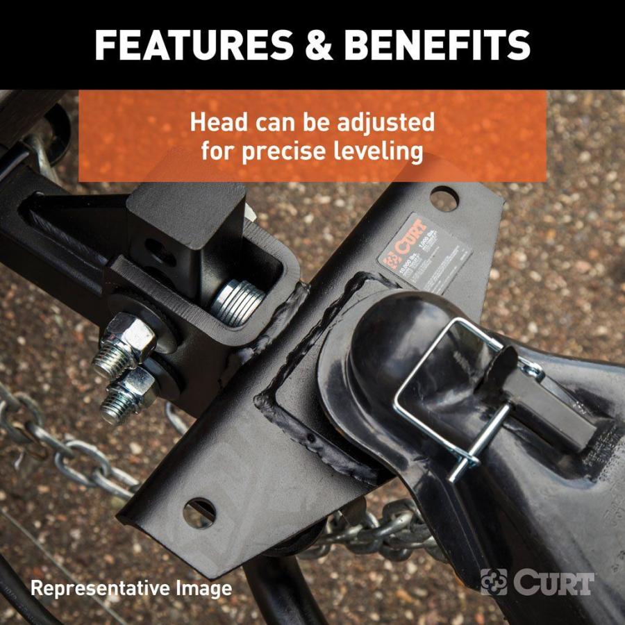 CURT 正規品 Round Bar Weight Distribution Hitch ラウンドバーウェイトディストリビューションヒッチ メーカー保証付｜autoproz-usa｜07