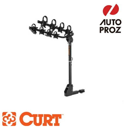 CURT 正規品 Extendableヒッチマウントバイクラック 1 1/4インチ 2インチ レシーバーサイズ用 自転車2〜4台搭載 メーカー保証付｜autoproz-usa