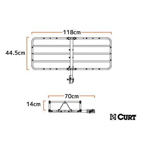 ヒッチキャリア ヒッチカーゴ CURT製 18145 2インチ/50.8mm 1.25インチ/31.8mmいずれにも適合 正規品 メーカー保証付｜autoproz-usa｜10