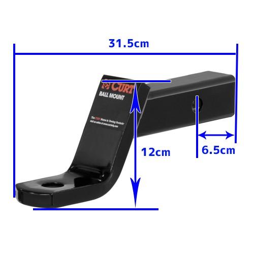 CURT（カート） 正規品 2インチ角 ヒッチメンバー用 クラス3 ボール