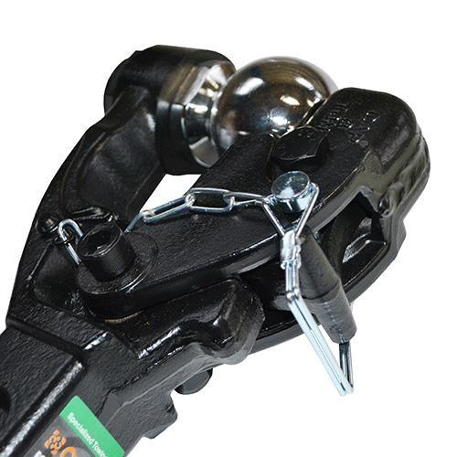 CURT 正規品 ヒッチメンバー/トレーラーヒッチ用 ピントルフック ヒッチボール付 50.8mm/2インチヒッチ角用 メーカー保証付 or