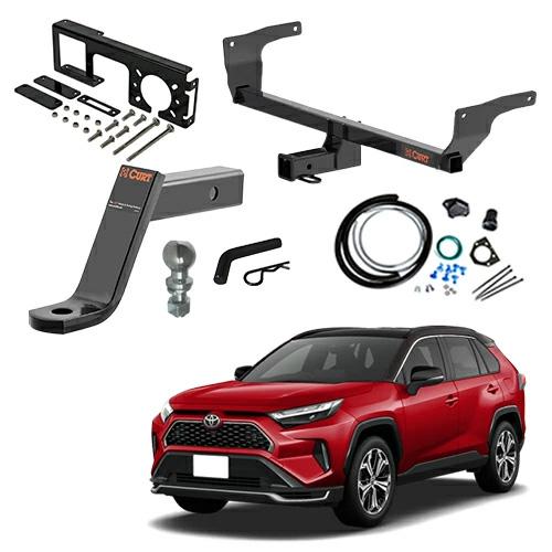 ヒッチメンバー 2インチ角 トヨタ RAV4 XA50型 2018年以降現行 配線