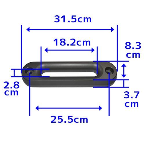 Factor 55 正規品 フェアリード 1.5 厚さ 1.5インチ｜autoproz-usa｜08