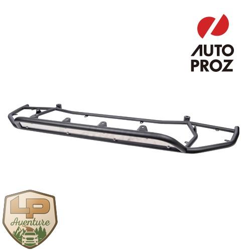 LPAventure 正規品 トヨタ RAV4 2019年式以降現行 フロントプレート付きバンパーガード パウダーコート FLP-RAV4-19-SBG + OPC