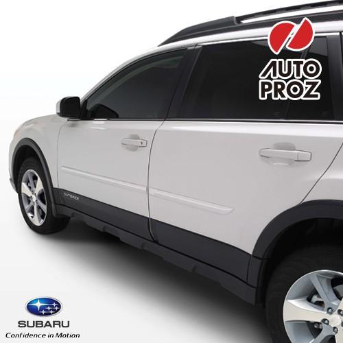 最新情報 Usスバル 純正品 Subaru Legacy Outbackレガシィ アウトバック 09 14年式br型に適合ボディサイドモールディング サイドガーニッシュ ドアモール 4枚セ レビューで送料無料 Atempletonphoto Com