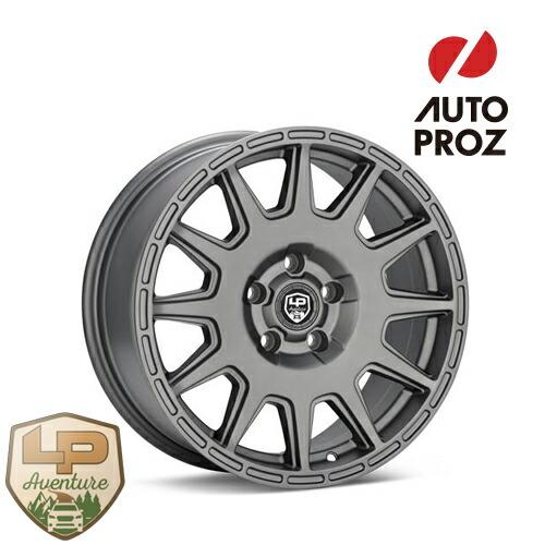 LPAventure 正規品 フォレスター SK型 RAV4 2013年以降 ホンダ CR-V 17インチ LP1 ホイール 1本 マットグレー JWL刻印あり 標準車高対応