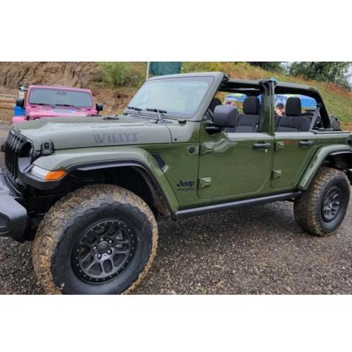 正規品フェンダーフレアエクステンション JEEP JLラングラー Recon