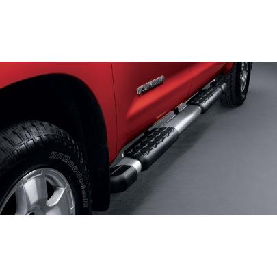 クルーマックス用 Usトヨタ 直輸入純正品 07 14年式 サイドステップ Tundra 外装モール タンドラ 07 14年式 ステンレス製
