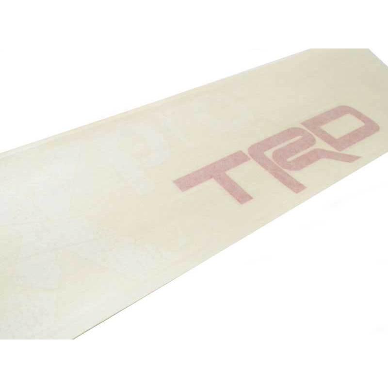 USトヨタ 純正品 TOYOTA タコマ “T|X Pro TRD”デカール ホワイト×レッド 1枚_1