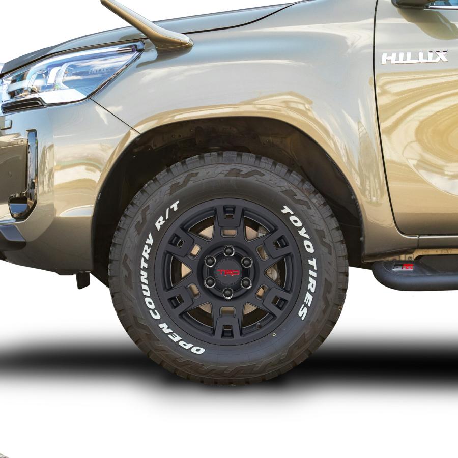 TRD USトヨタ 純正品 TRD 17インチホイール マットブラック 5本セット 