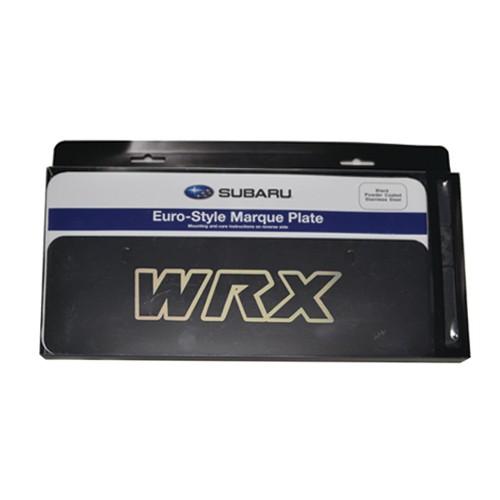 USスバル　ライセンスプレート SUBARU（スバル） USスバル 純正品 SUBARU WRX ユーロスタイルナンバー