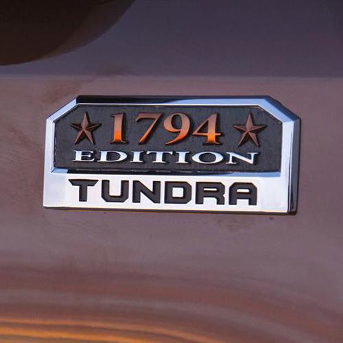 サイドエンブレム サイドバッジ 1794エディション限定 トヨタ タンドラ 