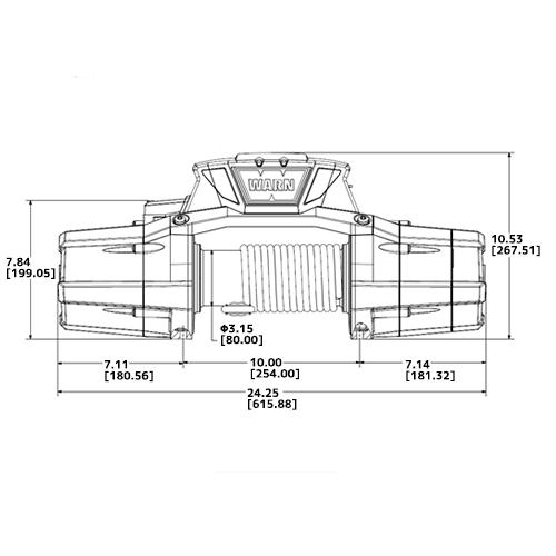 WARN 正規品 ZEON 10-S プラチナム シリーズ 12V DC 電動ウインチ|autoproz-usa|02