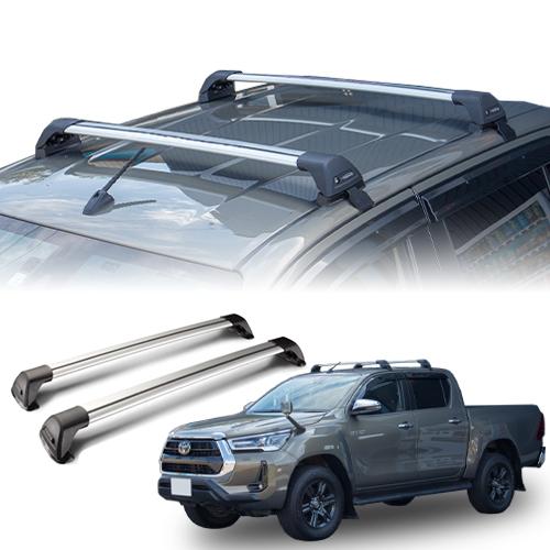 INNO ルーフキャリア トヨタ ハイラックス GUN125 YAKIMA 正規品 WHISPBAR トヨタ GUN125型 ハイラックス用 ベース