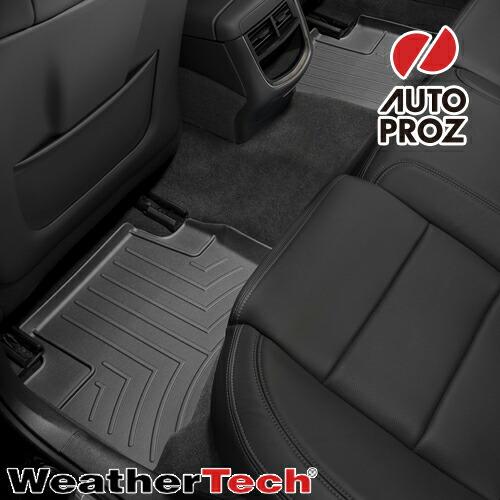 [Weathertech 正規品] フォルクスワーゲン パサート 2012年式以降現行 フロアマット/フロアライナー2列目 ブラック