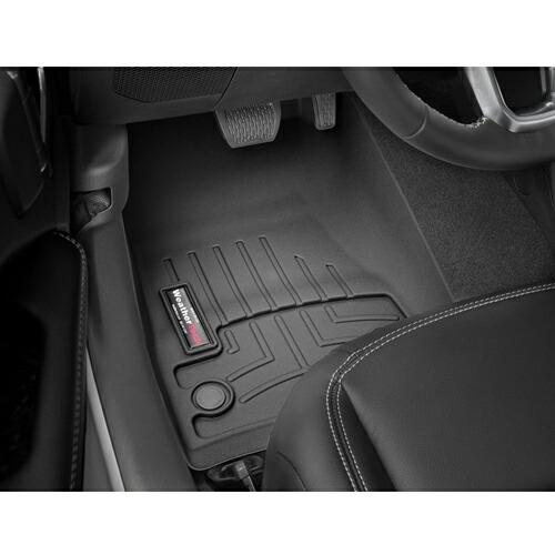 フロアマット ジープ JKラングラー アンリミテッド 4ドア 2014-2017年 1列目 左ハンドル用 フロアライナー ブラック WeatherTech 正規品｜autoproz-usa｜02