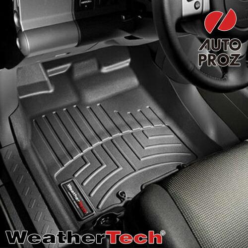 [Weathertech 正規品] フォード エッジ 2015年式以降現行 フロアマット/フロアライナー 1列目 左ハンドル用 ブラック