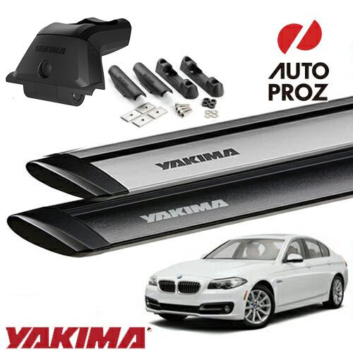 YAKIMA 正規品 BMW 5シリーズ セダン F10型 フィックスポイント付き車両 スカイラインタワー ランディングパッド11×2 ジェットストリームバーM