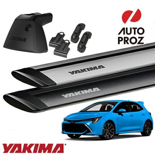 YAKIMA 正規品 トヨタ カローラスポーツ用 ベースラックセット ベースライン ベースクリップ129，131 ジェットストリームバーS