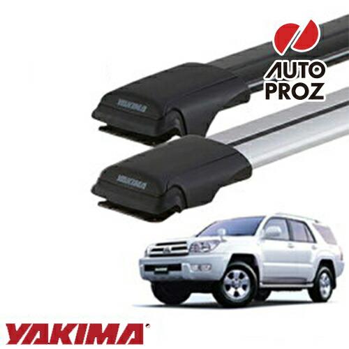 YAKIMA 正規品 トヨタ ハイラックスサーフ 2002−2009年式 215系 ルーフレール有り車両用 ベースキャリアセット レールバーXLサイズ×2｜autoproz-usa