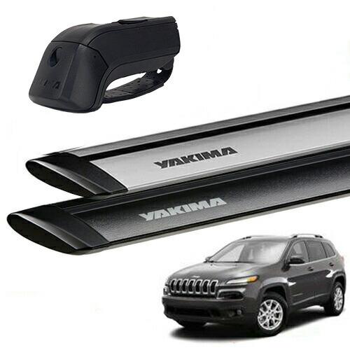 YAKIMA 正規品 ジープ チェロキー KL型 ルーフレール付き車両