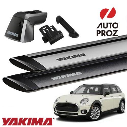 YAKIMA 正規品 MINI ミニ クラブマン フラッシュレール付き車両 ベースキャリアセット リッジライン リッジクリップ9 ジェットストリームバーS