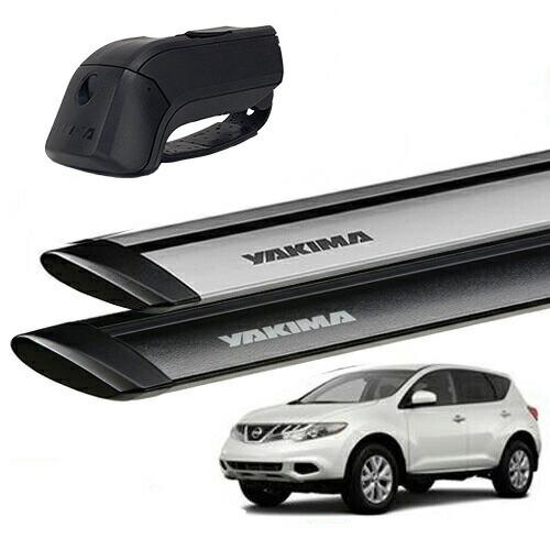 YAKIMA（ヤキマ） 正規品 日産 ムラーノ Z50, Z51型 ルーフレール付き