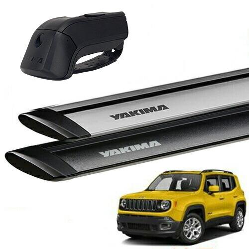 YAKIMA（ヤキマ） 正規品 ジープ レネゲード ルーフレール付き車両 
