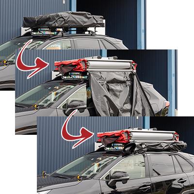 YAKIMA ルーフテント スカイライズ サイズM レッド ルーフトップ YAKIMA ルーフテント スカイライズ サイズM レッド ルーフトップ
